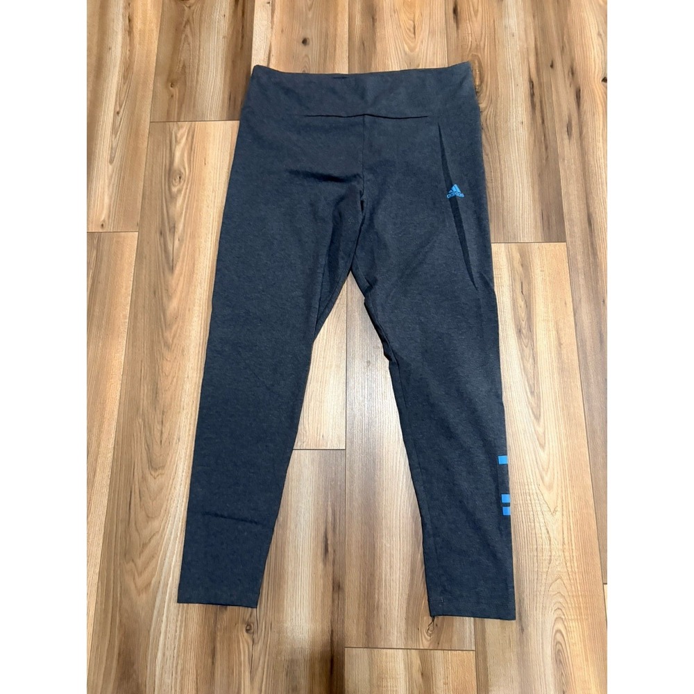 Adidas‎ Leggings Yoga Pants Women's XL Gray Stretch Light Weight